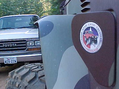 Cowboy's FJ40 at the ICBM 2003 event.  Photo by Butch Baker.