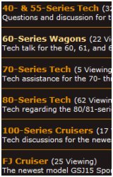 Tech Forum for Cruiserheads to share information!